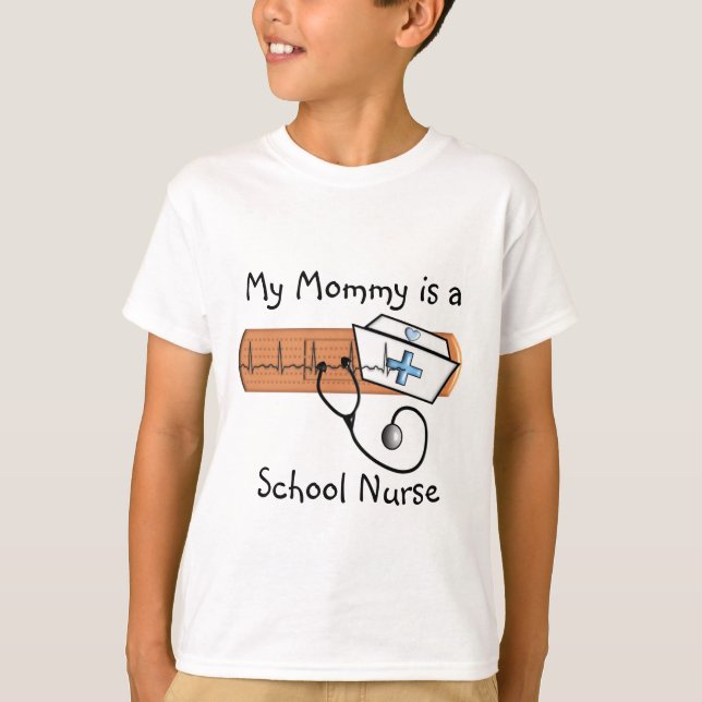 Unique School Nurse Gifts T-Shirt (Front)