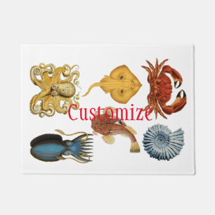 Unique Sea Beings Assortment Thunder_Cove Doormat