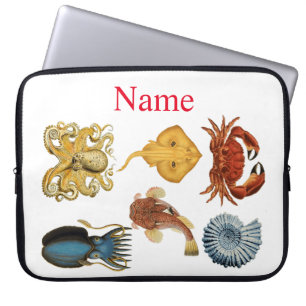 Unique Sea Beings Assortment Thunder_Cove Laptop Sleeve