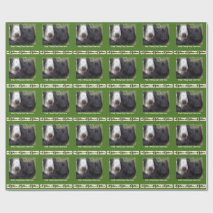 Unique Skye Terrier Christmas gift wrap