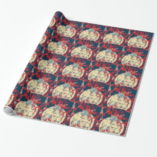 Unique Snowflake Decorations Wrapping Paper