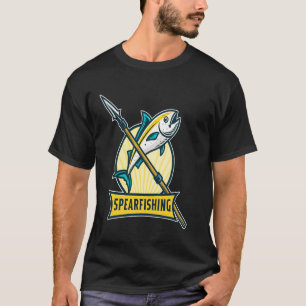 Unique Spearfishing Adventure Design T-Shirt