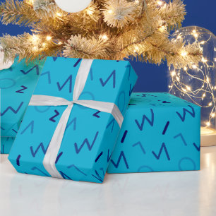 Unique Special Shimmering Classic Teen Birthday Wrapping Paper