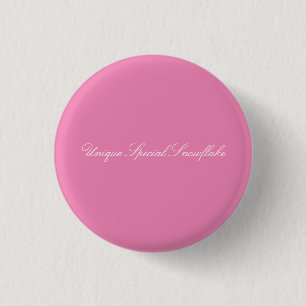 Unique Special Snowflake Button