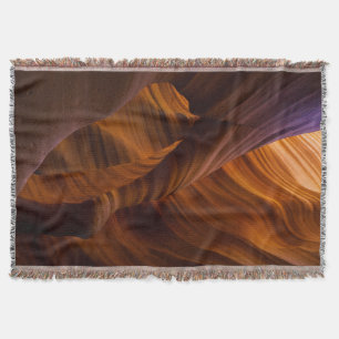 Unique Stone Arch Is Actually Underground Throw Blanket