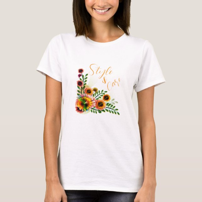 Unique Style & Care T-Shirt (Front)