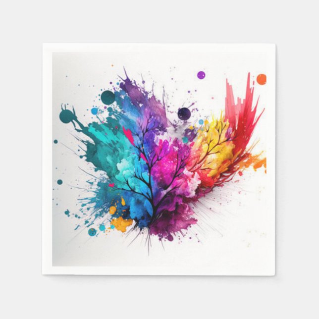 Unique Style  Paper Napkins (Front)