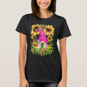 Unique Sunflower Mom Gnome Graphic For Women Clean T-Shirt