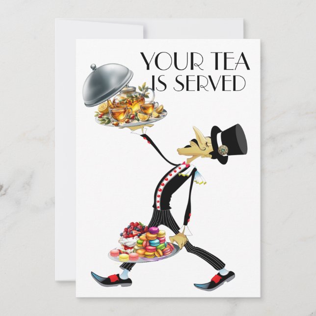 Unique TEA Invitation (Front)