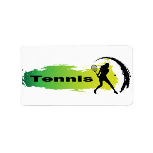 Unique Tennis (Female) Label