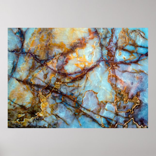 unique texture of natural stone - marble, onyx, Gr Poster (Front)