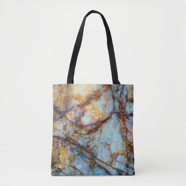 unique texture of natural stone - marble, onyx, gr tote bag (Front)