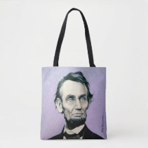 Unique Tote Bag - Lincoln