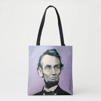 Unique Tote Bag - Lincoln