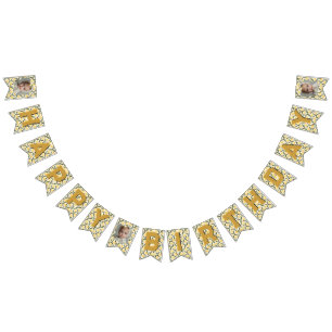 Unique Tulip Themed 50Th Birthday Bunting