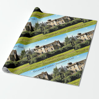 Unique Tulloch Castle Davidson Clan Wrapping Paper
