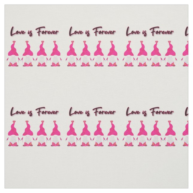  unique valentines gnomes fabric (Swatch)