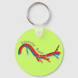 Unique Vascular Nurse Gifts Key Ring