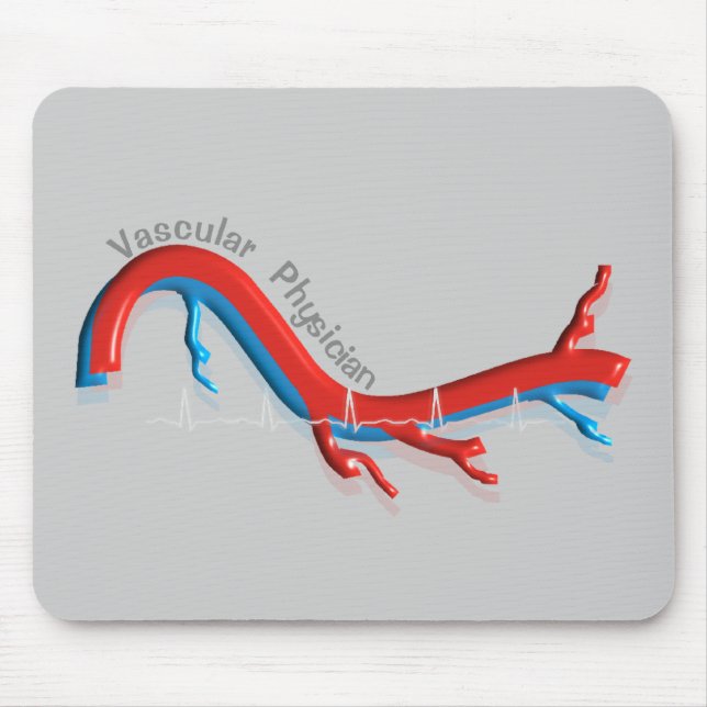 Unique Vascular Physician Gifts Mouse Pad (Front)