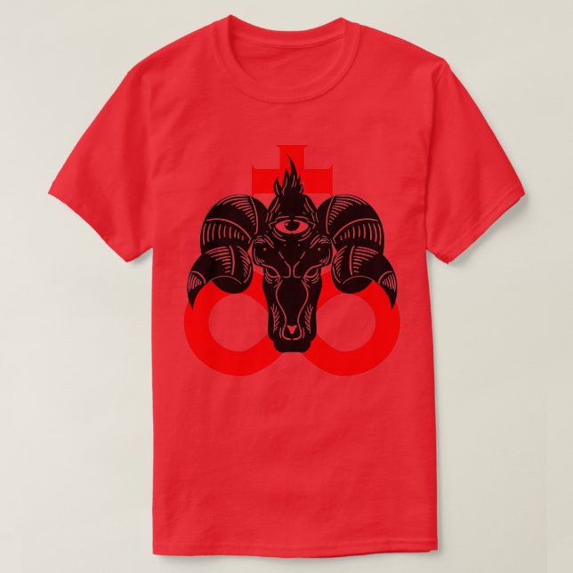 Unique viking buffalo cross T-Shirt (Design Front)