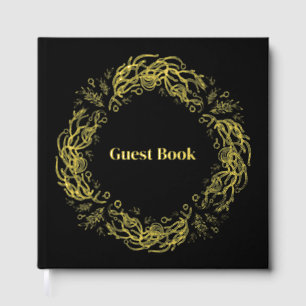 Unique Vintage Botanical. Guest Book