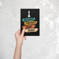 Unique Vintage Chess Queen Quote Sunset