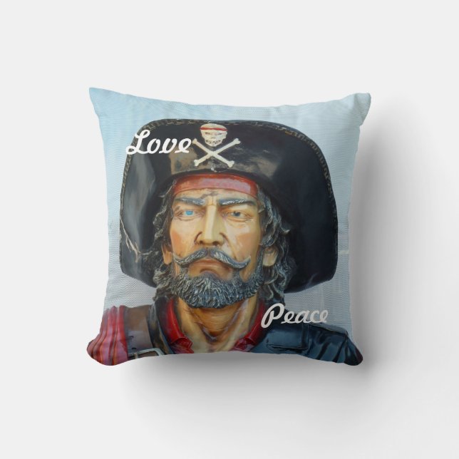 Unique vintage Pirate Cushion (Front)
