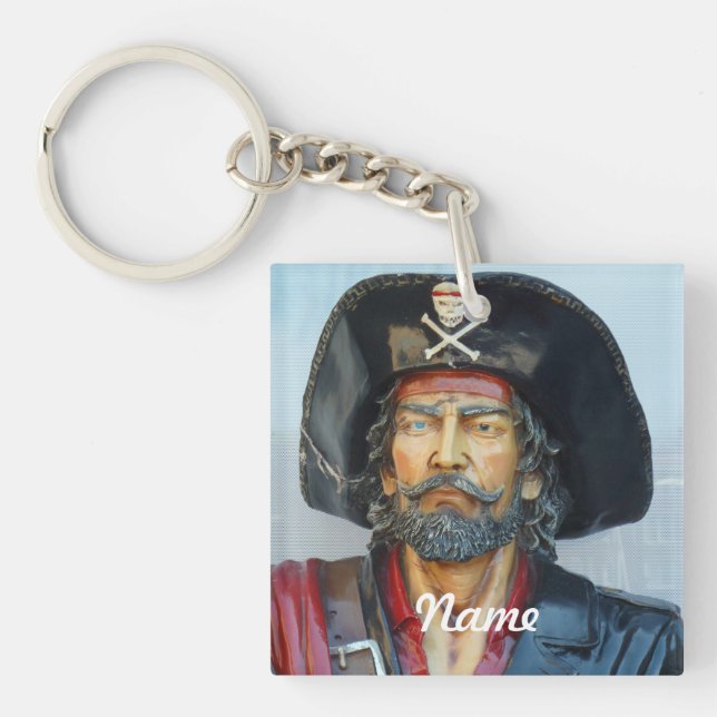 Unique vintage Pirate Key Ring (Front)