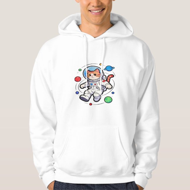 Unique Visual Graphic Design Concept Hoodie (Front)