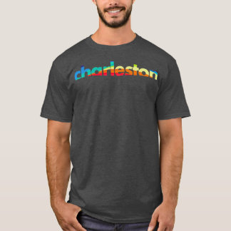 Unique wave design of Charleston T-Shirt