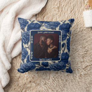 Unique Wedding 25Th Anniversary Throw Pillow 