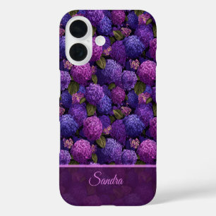 Unique Wedding Gift Hydrangeas Flower Name iPhone 16 Case