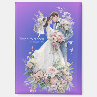 Unique  Wedding Gift Magnet