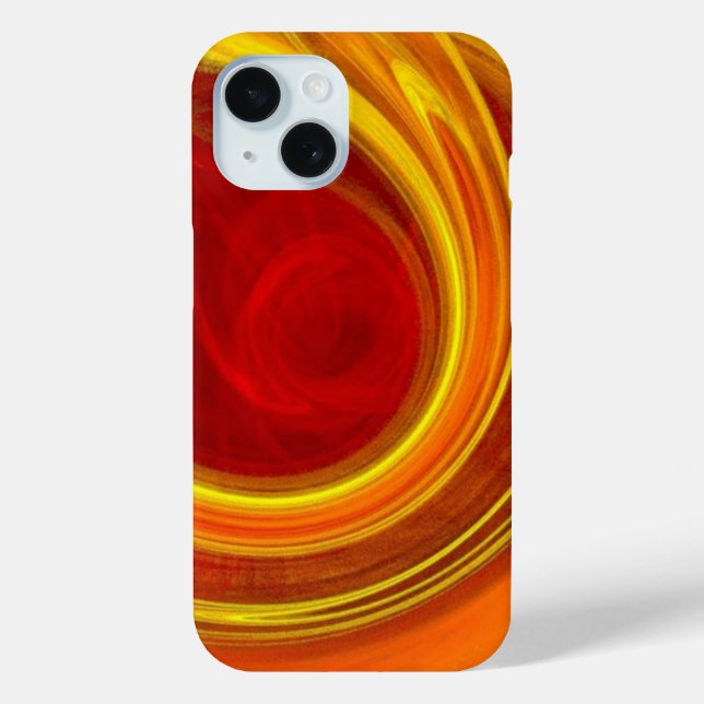 unique yellow marble sun rays laser lines ombre Case-Mate iPhone case (Back)
