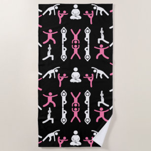 Unique Yoga Gift Beach Towel