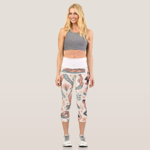 Unique yoga leggins for women,women's leggins capri leggings