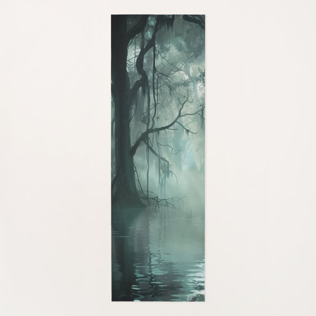 Uniquely Awesome Swamp Yoga Mat (Front)
