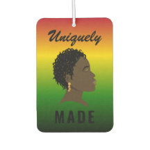 Uniquely Made Black Women's Air Freshener
