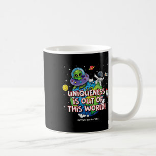 Uniqueness Is Out Of This World Autism Awareness Coffee Mug