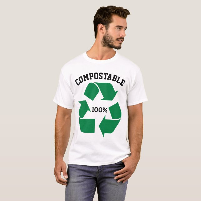 unisex 100% Compostable  T-Shirt (Front Full)
