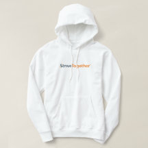 Unisex Adult Pullover Hoodie - White