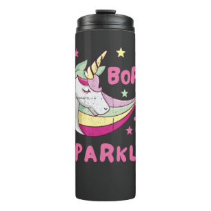 Unisex Born to Sparkle Thermal Tumbler