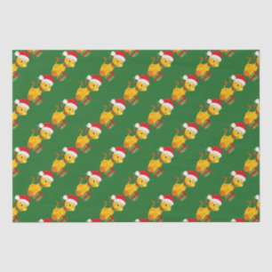 Unisex giraffe Baby's First Christmas tissue paper