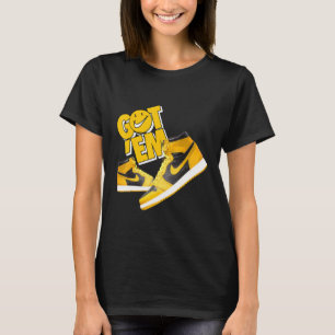 Unisex Got Em Shoes Sneaker Match 1 High Og Pollen T-Shirt