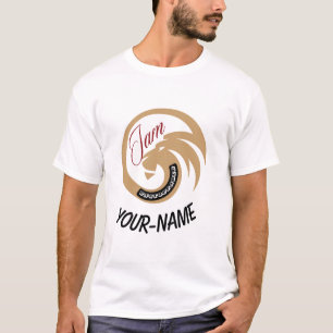 Unisex 'I Am Unstoppable' Custom Lion Head Tshirt
