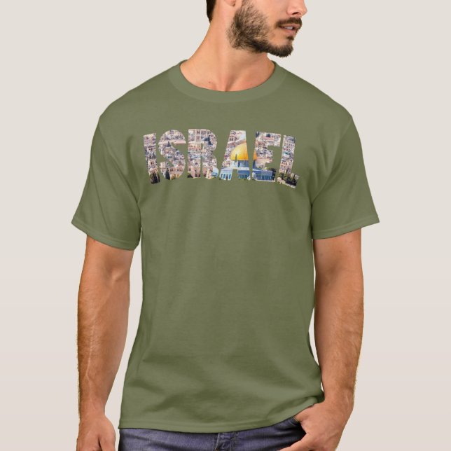 UNISEX, ISRAEL Jerusalem T-Shirt (Front)