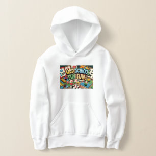 Unisex Kids Hoodie- Retro Nostalgia Hoodie.