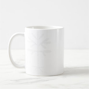 Unisex Long-sleeve T-shirt Red with White Sapling Coffee Mug