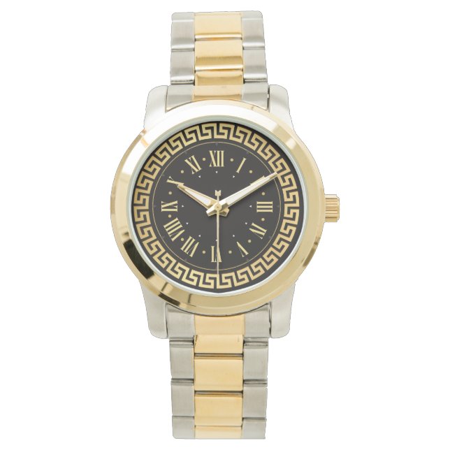  Unisex  Monogram Luxury Stylish  Watch (Front)