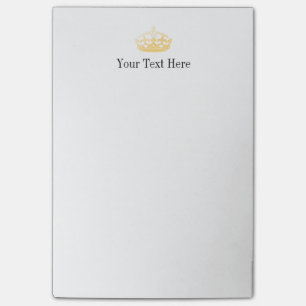 Unisex Palace Salon Jubilee Crown Post-it Notes